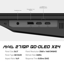 Load image into Gallery viewer, MSI MAG 273QP OLED MONITOR