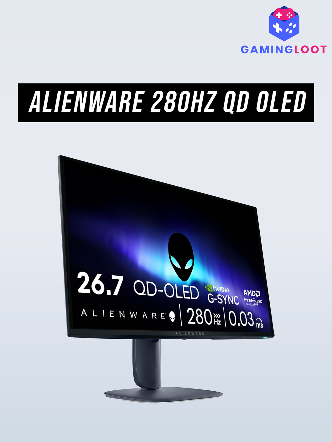 Alienware AW2725D | 27 Inch QD OLED Monitor