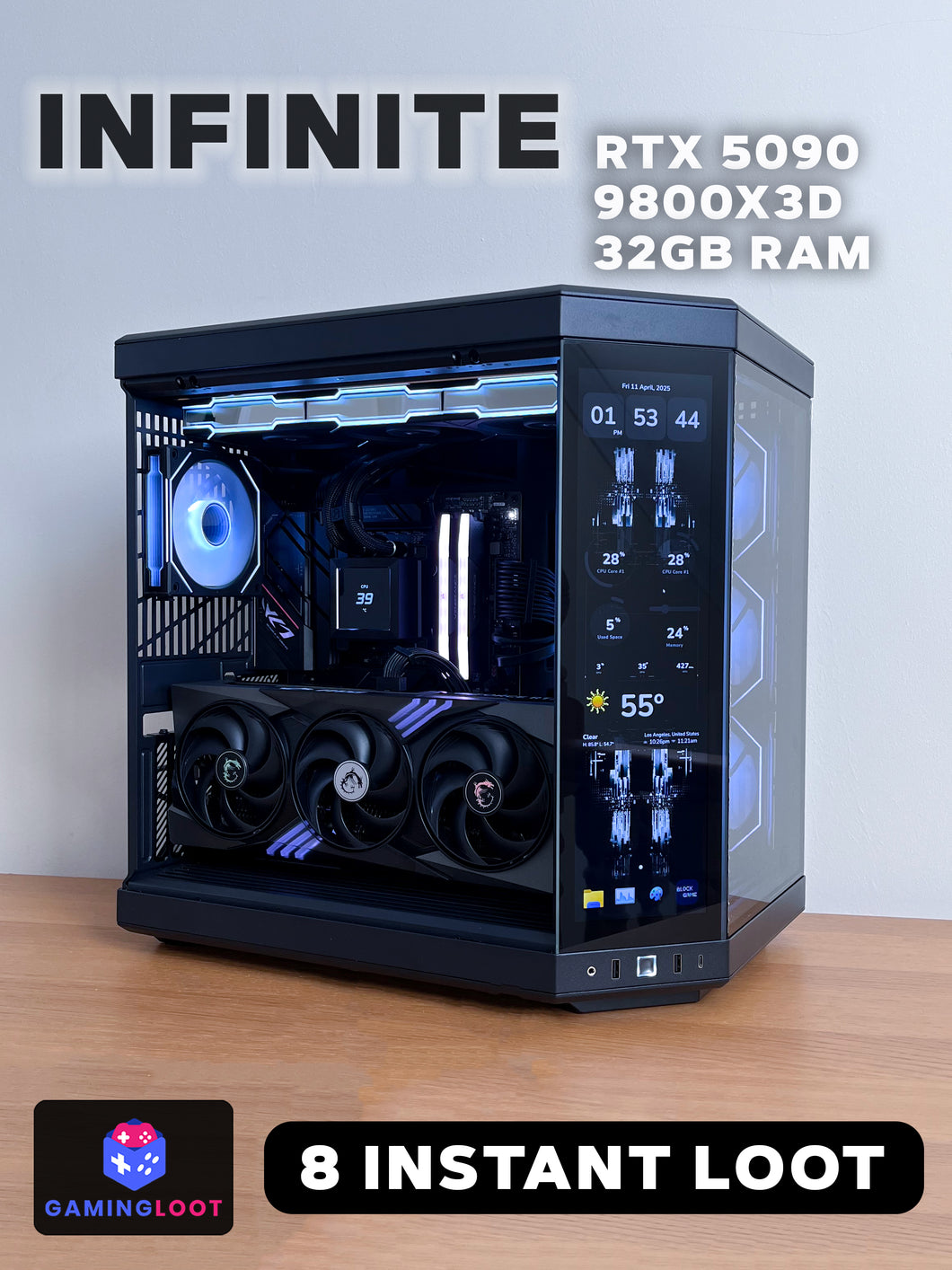 INFINITE | RTX 5090 PC | 8 INSTANT LOOT