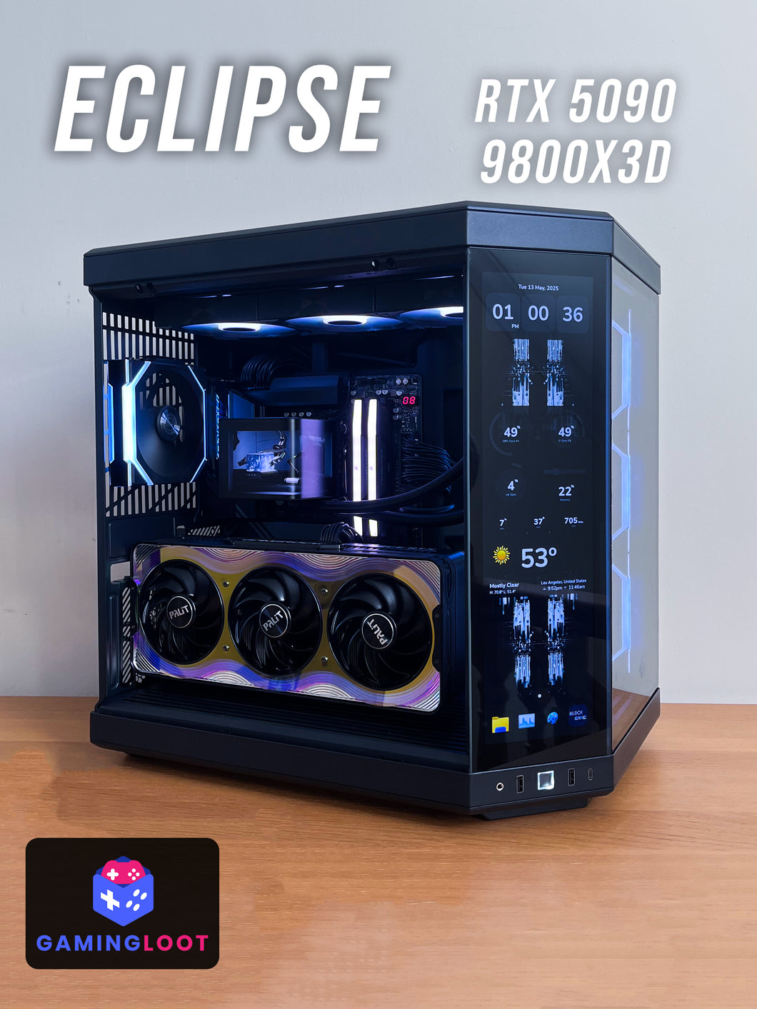 ECLIPSE | RTX 5090 PC | 9800X3D