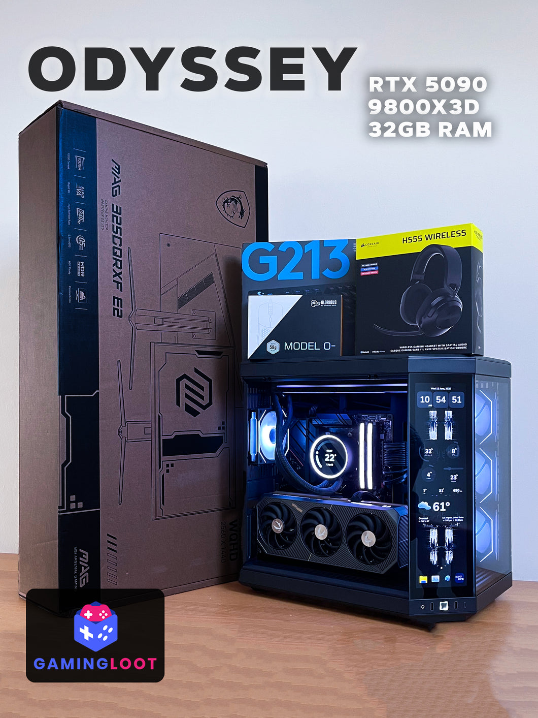 RTX 5090 | 9800X3D | ODYSSEY BUNDLE