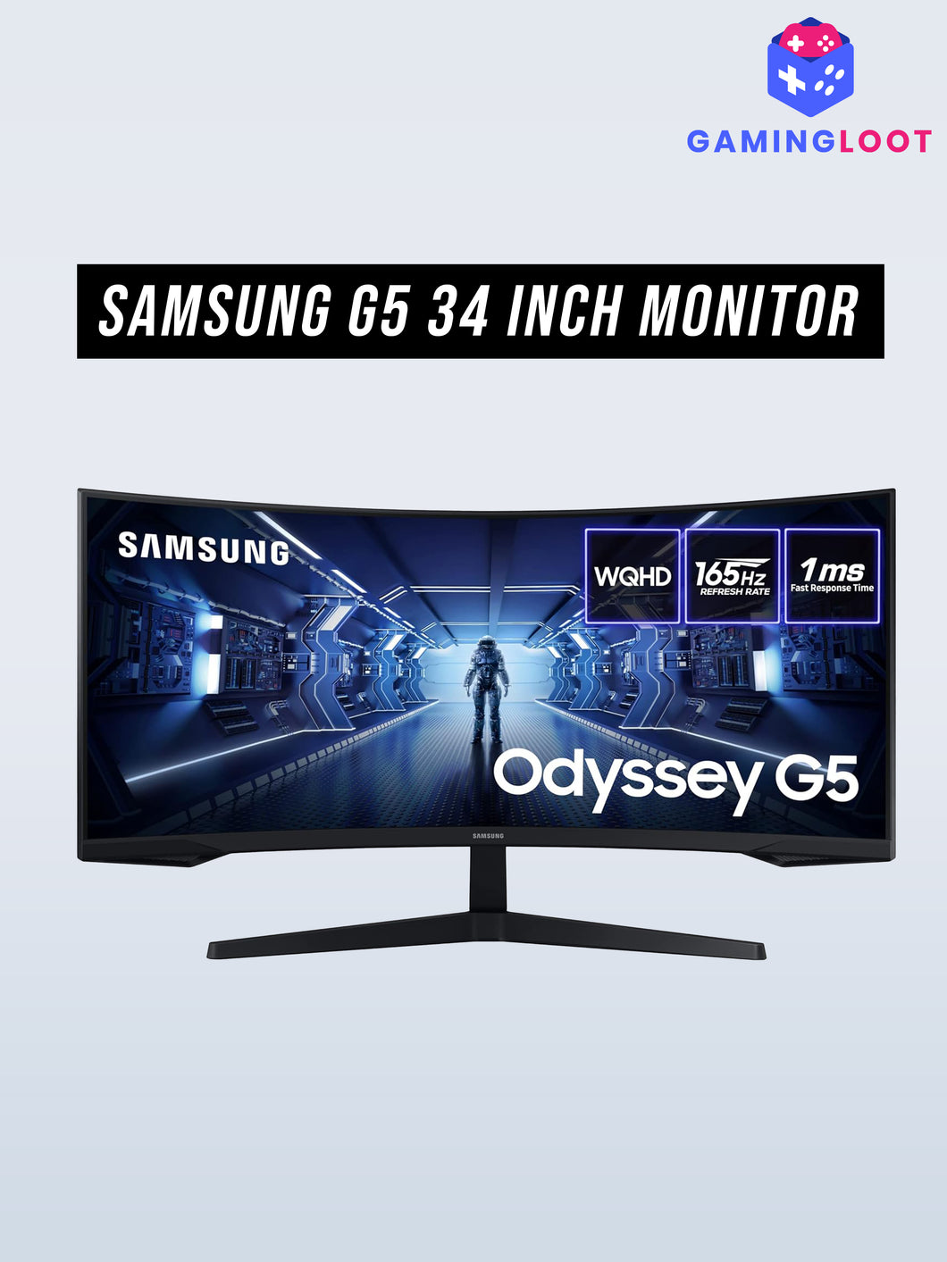 Samsung Odyssey G5 34 Inch Monitor