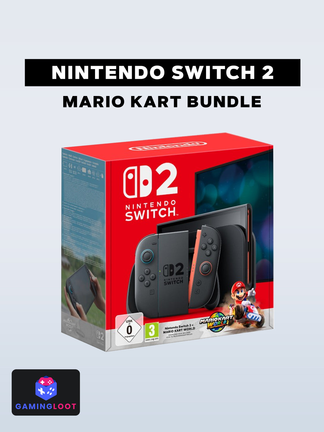 Nintendo Switch 2 + Mario Kart Bundle